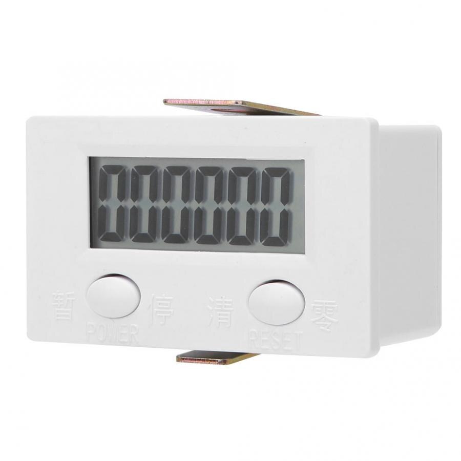 Magnetic Induction Plastic Counter 6-Digits Digital Display 0-999999 with Magnetic Induction