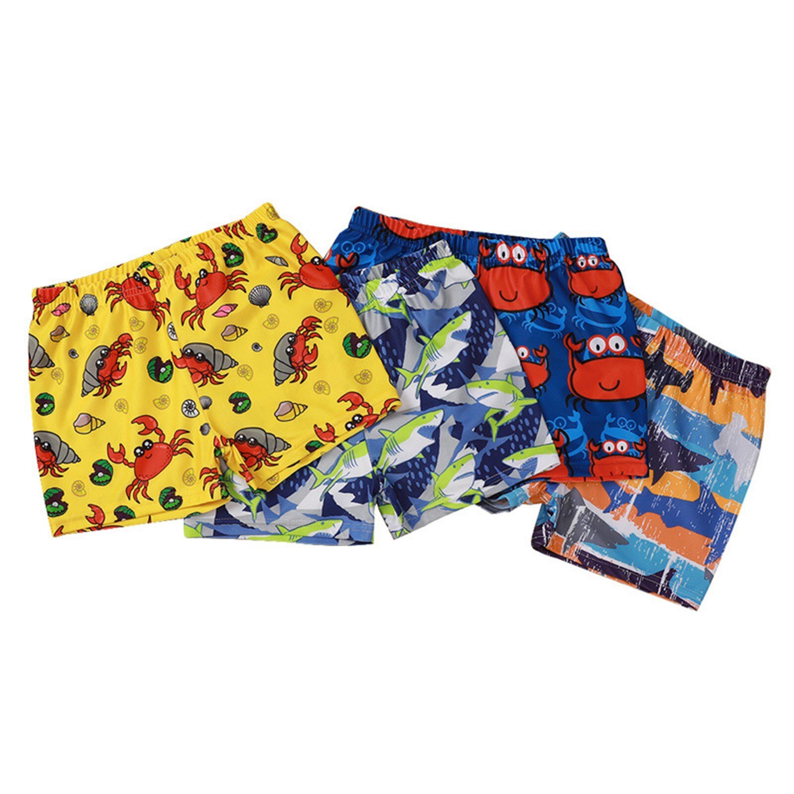 Baby Kleding Zomer Kids Jongens Oceaan Dier Print Strand Zwembroek Shorts Baby Jurk Peuter Jurken Voor Baby Meisjes