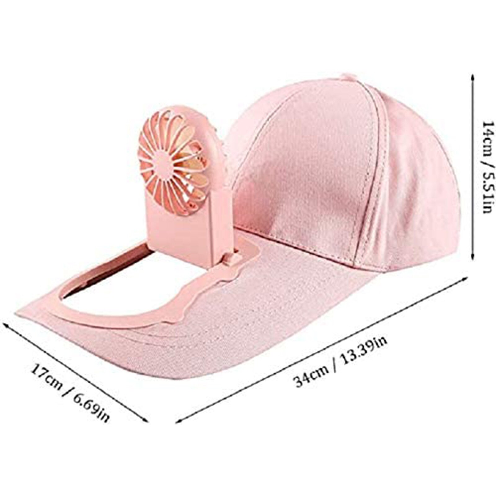 Usb Charging Fan Cap Hat Fan Sun Hats With 3 Speed Fan Usb Charging W/500mah Battery Hat Adjustable Summer Sunscreen Sports Hat