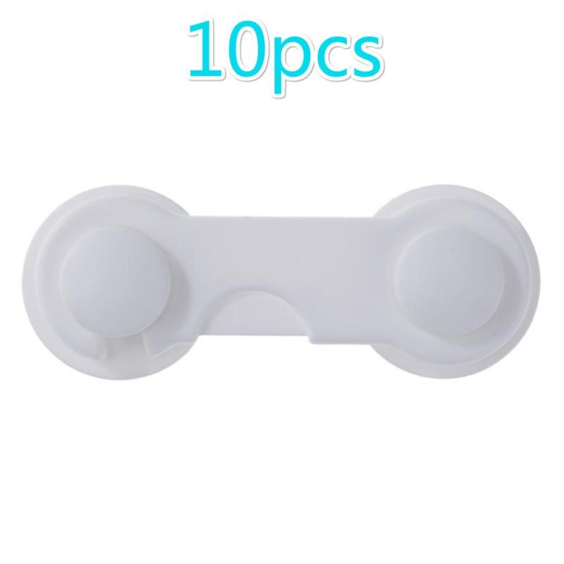 1/5/10PCS Multi-use Baby Drawer Lock Plastic Security For Cabinet Refrigerator Window Closet Protect Toddler Safety Protector: 05