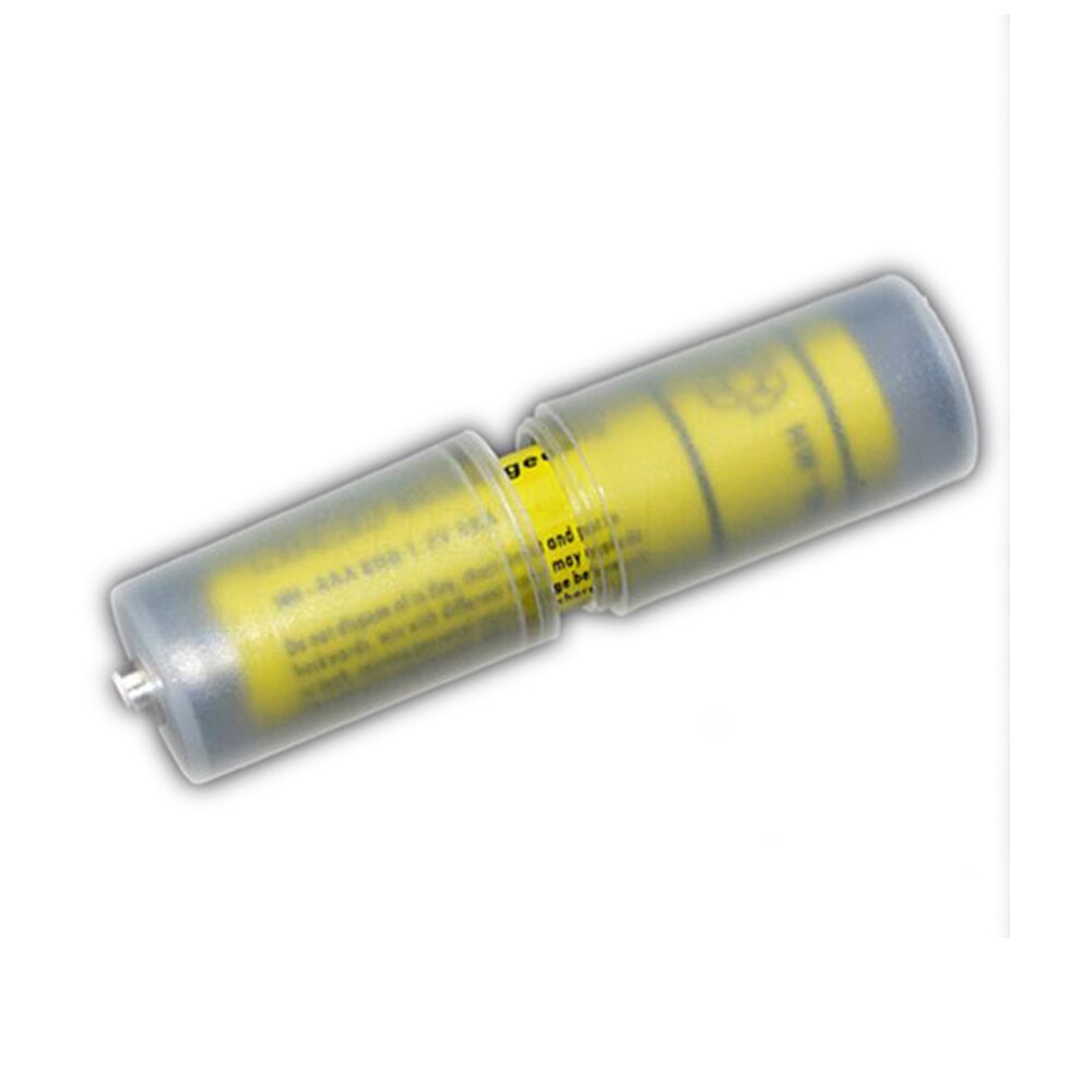 1Pc AAA To AA Size Cell Battery Converter Adapter Adaptor Batteries Holder Plastic Case Switcher PowerBank Case корпус