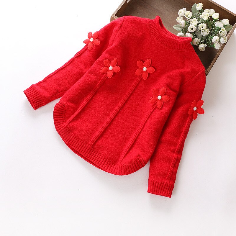 2021 Ins New Fashion Girls maglioni invernali maglioni Pullover in pile spesso invernale abbigliamento per bambini