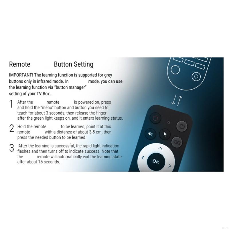 UR02 Remote Controls with Advanced Gyro Technology and Voice Features for Ugoos TOX1 TOX3 TOX4 AM8PRO AM6B PLUS X4