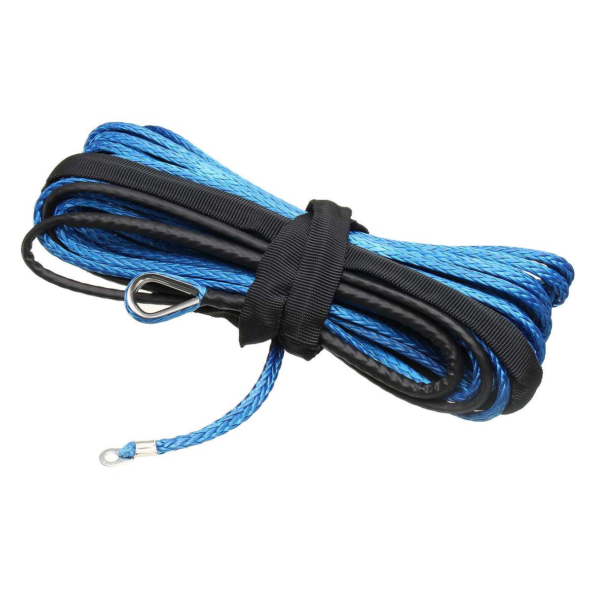 15m 7700 lbs vinsj tau string line kabel syntetisk slepetau vinsj bilvask vedlikeholdsstreng for universell passform bil suv atv