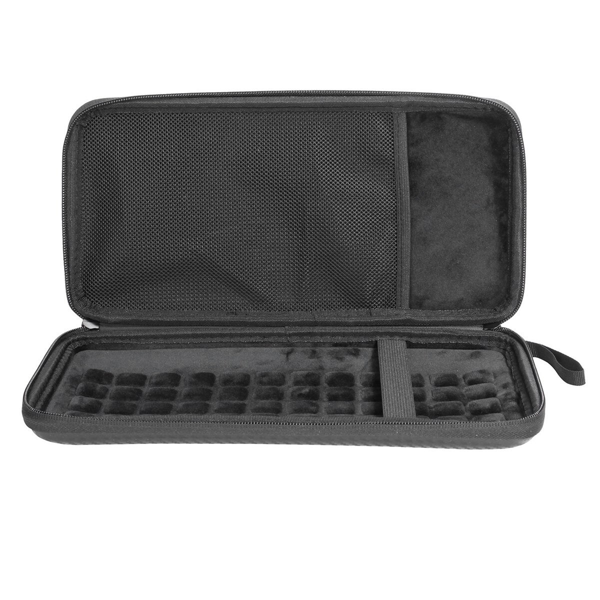 2022 Draagbare Reizen Shockproof Storage Case Bag Cover Voor Logitech K810 K811 K380 Draadloze Bluetooth Toetsenbord Case Accessoires: Black