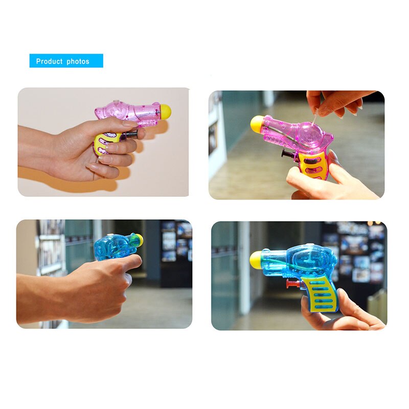 3pcs Summer Mini Water Gun Toy waterpistool Play Beach Toys Outdoor Sport for Kids Fun Toy Random