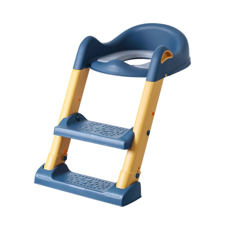 Draagbare Vouwen Toiletbril Potje Stoel Kind Antislip Zindelijkheidstraining Seat Met Verstelbare Stap Krukken Ladder Urinoir