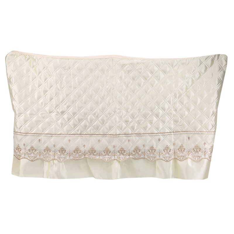 Silk Imitation Bedside Cover Bed Covers All-inclusive Bed Cover Bedspreads Home Textile Bedroom Decor: Beige