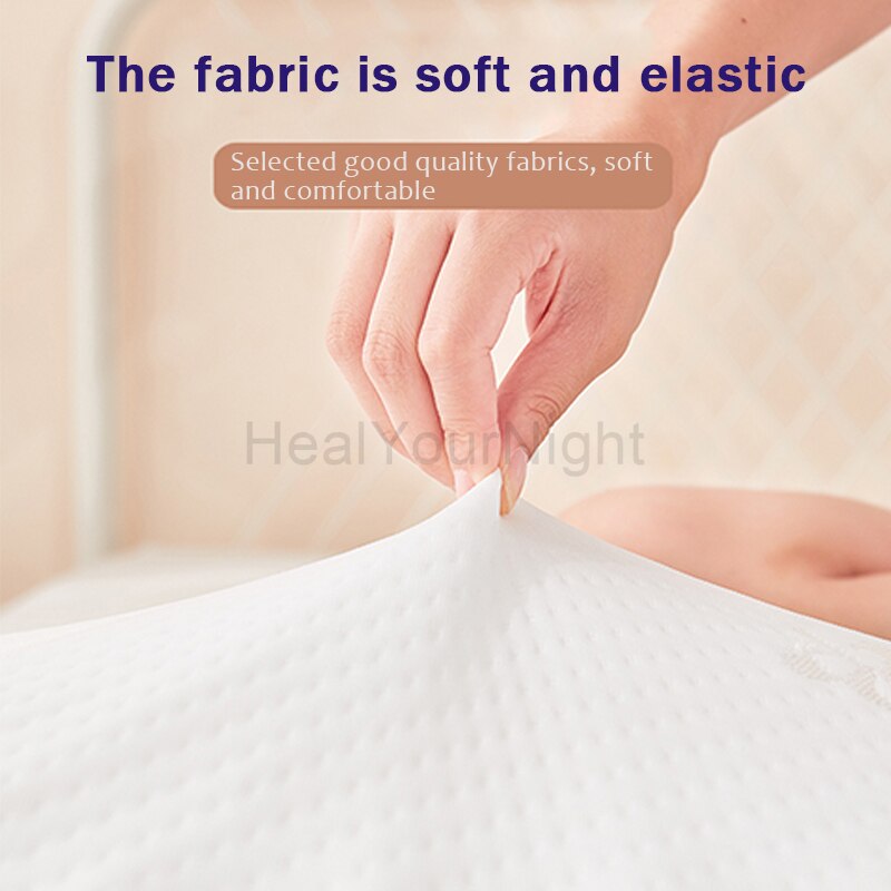 Natural Latex Pillow Orthopedic Massage Neck Cervical Spine Protected for Sleeping Latex Pillow Neck Pillows Pillow Slow Rebound