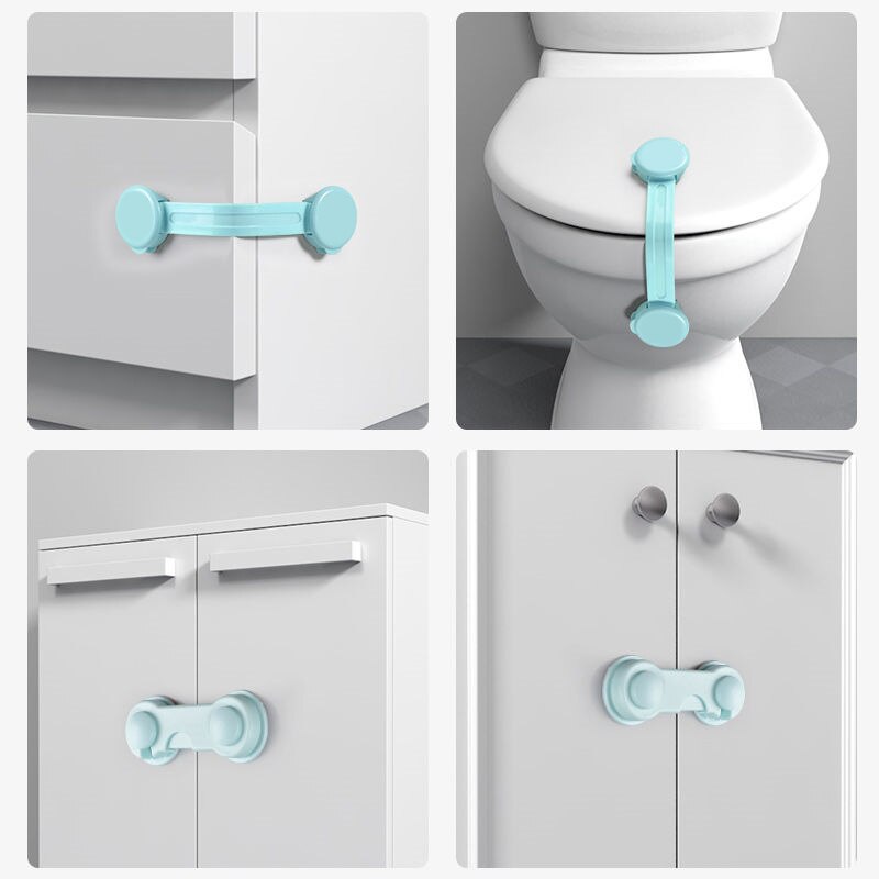 Baby Veiligheid Lock Kids Ladeblokkering Kind Anti-Opening Kastdeur Koelkast Beschermende Lock Baby Anti-Snuifje Bescherming gesp