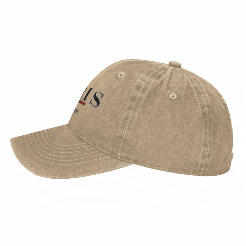 Tilpasset punk bomull paris frankrike grafisk baseballcaps menn kvinner justerbar pappahatt sport