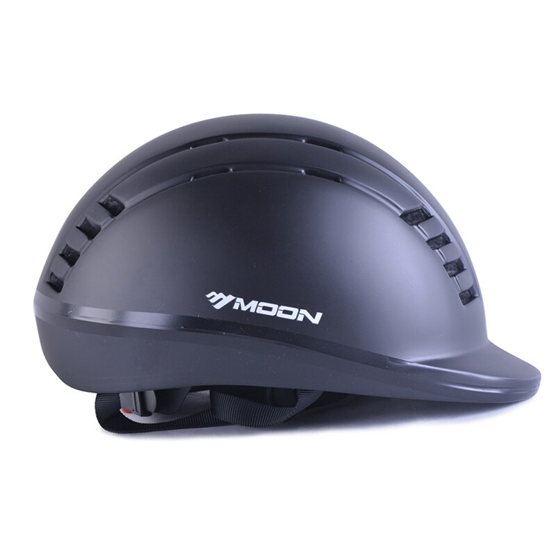Maan ruiterhelm paardrijhelm zwart outdoor sportuitrusting heren fietshelm voor paardrijden in de buitenlucht