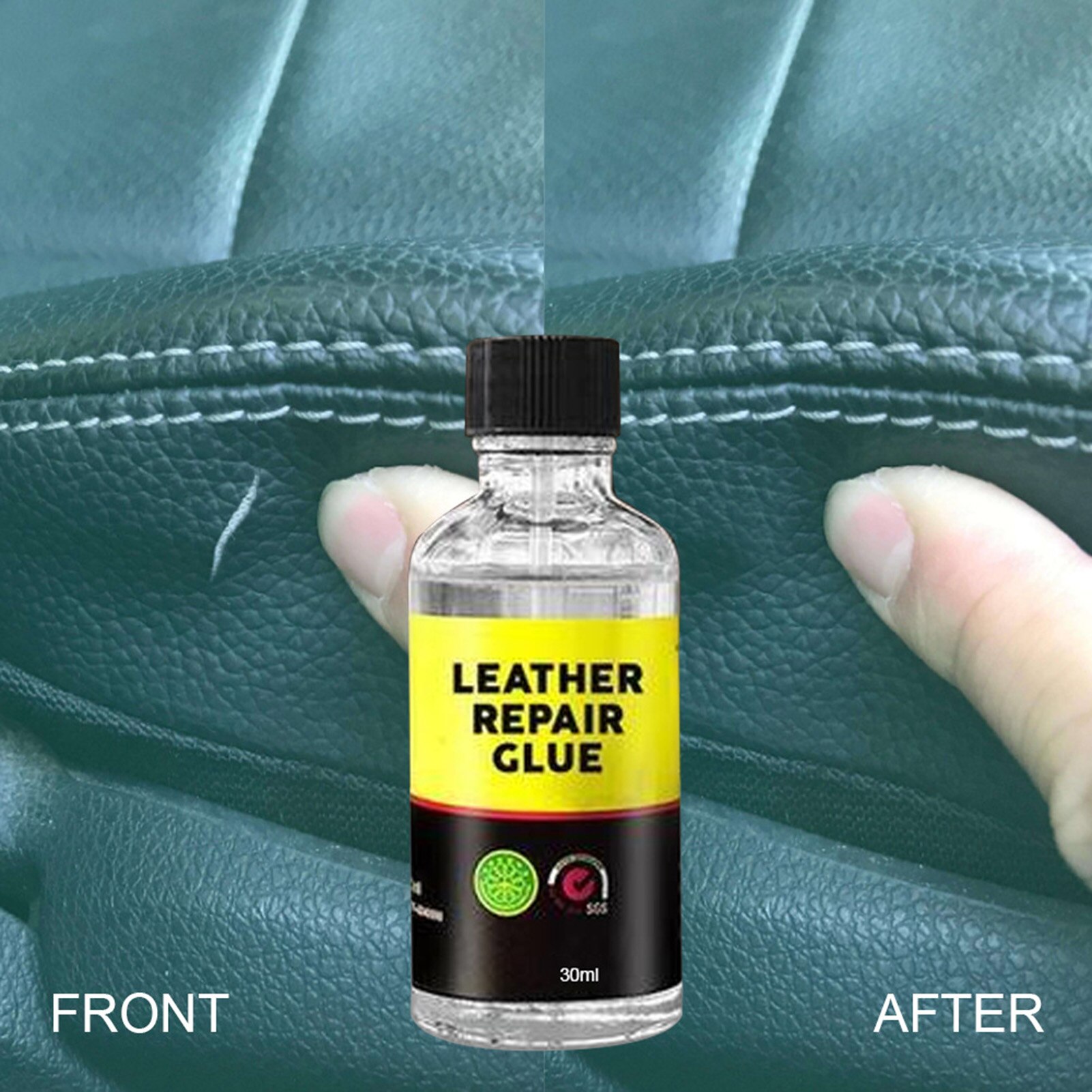 30Ml/50Ml Auto Lederen Reparatie Vloeistof Autostoel Onderhoud Lederen Care Kleding Lederen Kras Reparatie Lederen