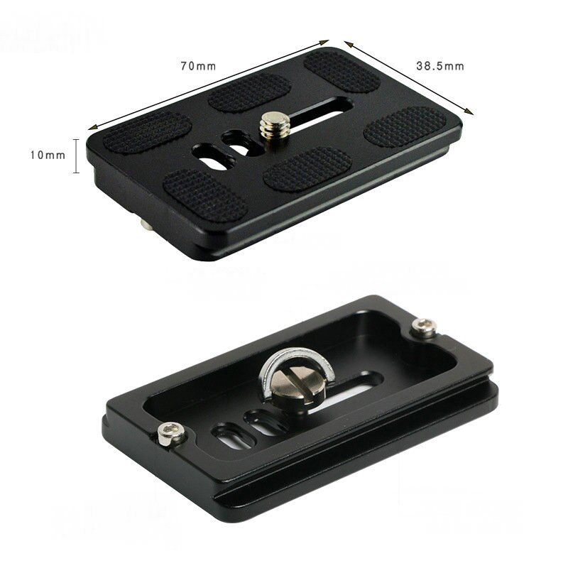 Quick Release Plate Camera Mount Long Plate Base Plate Bracket With 1/4 Inch Screw For DSLR Camera Tripod PU07: PU70