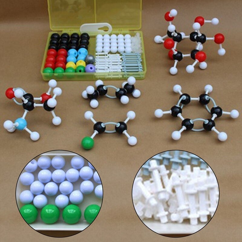 1Box Molecular Model Organic /inorganic Molecular Structure Model Kits Suitable for Students / Teachers
