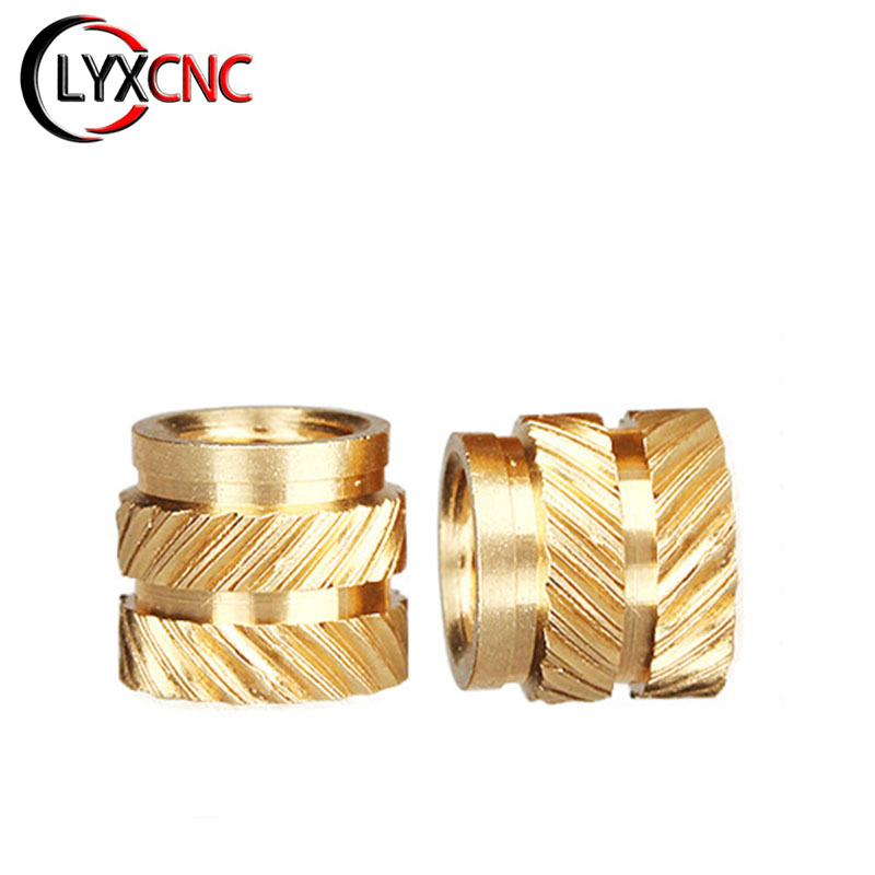 100pc M3 Threaded Insert M3xD5xL4 Copper Nut Knurled Nut Copper -Pressed Nut Voron 2.4 Trident Switchwire For 3D Printed Part