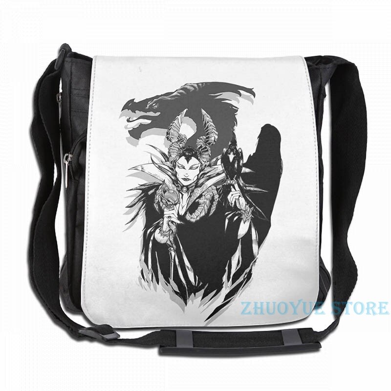 Mochila con estampado gráfico maléfica, mochila con carga USB para hombre, mochilas escolares para mujer, bolsa de viaje para ordenador portátil