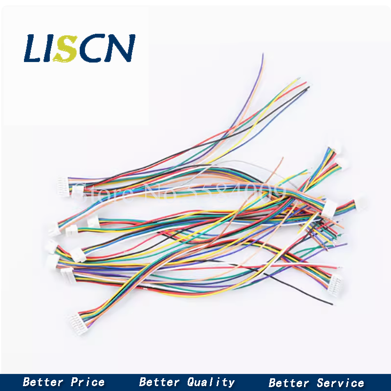 10 pièces Micro JST GH 1.25 2P 3P 4P 5P 6P broche mâle femelle connecteur avec fil 15cm câble 150mm GH1.25 simple Double connecteur 28AWG