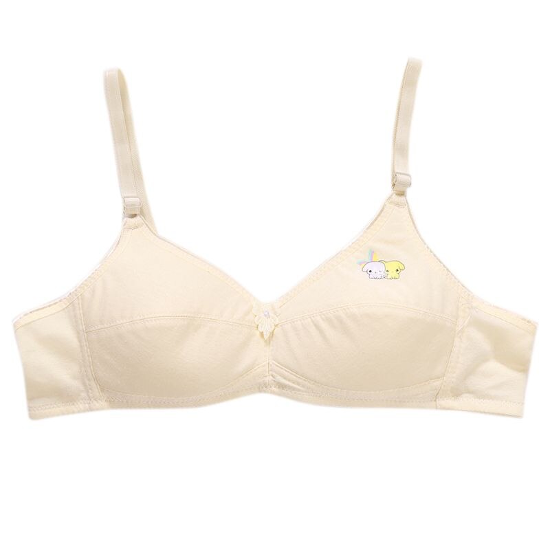 Bh voor jonge meisjes, tieners, zacht katoen, cartoon, geen stalen ring, student, verstelbare lingerie, ondergoed, tienermeisjes, comfortabele bh's