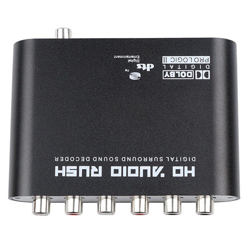 RCA Optical Digital Amplifier Analog Converte Amplifier HD Audio 5.1 CH Audio Decoder Coaxial: Default Title