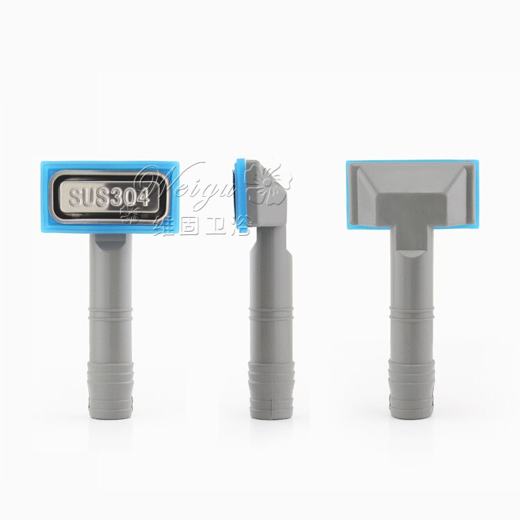 Wash basin overflow pipe Rectangular joint hose Kitchen sink accessories Round-shaped overflow side drain pipe fittings