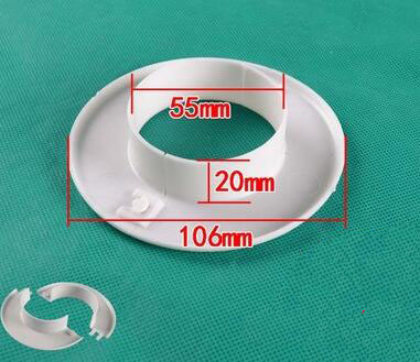 A/C-Teile, Kunststoffdekoration, Wandlochabdeckung mit Kappe, 170 mm, 130 mm, 103 mm, 95 mm, 87 mm, 63 mm: Burgunderrot