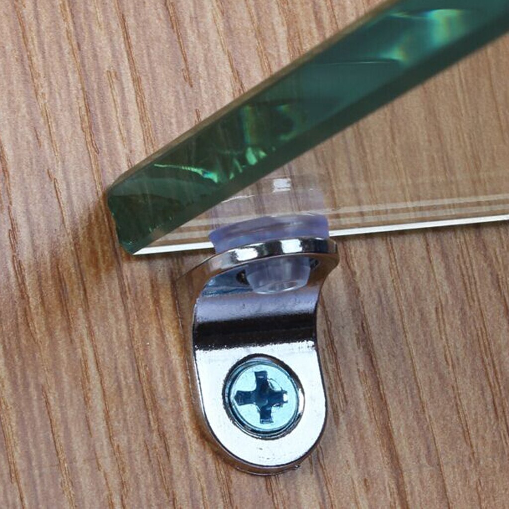 10Pcs Suction Cup Base Support Holder For Metal Plate Glass Shelf Mounting