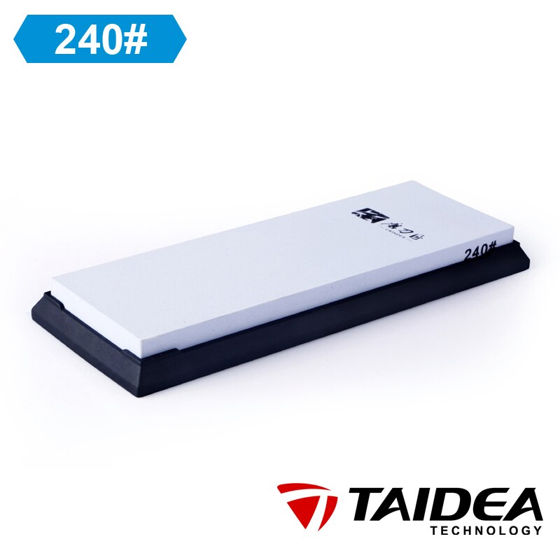 TAIDEA Sharpening stone Whetstone Base Fast sharpening knife Bamboo base Kitchen Gringer tool 240-3000#: 240grit