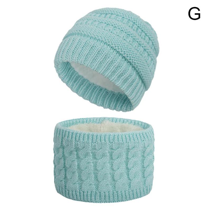 Baby Newborn Scarf For Boys Girls Baby Cotton Knitted Snood Scarves Warm Thick Wool Men Lady Fur Winter Scarves Neck Unisex A3Z9: G