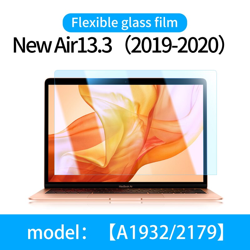 UDMA Anti-blue for Macbook Pro air 13 M1 Chip A2337 2338 Screen Protector 13 15 16 2179 2289 1706 2251 Flexible Glass Film: New Air13.3 2019-20