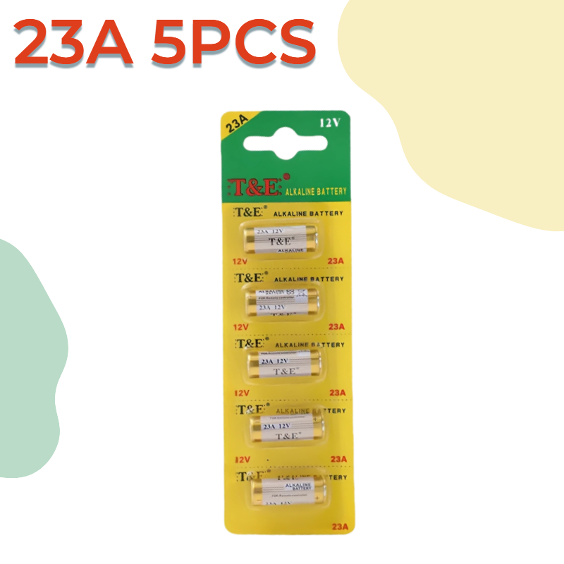 23a 12v paristoa 58 mah alkaliparistoa kaukosäätimeen, leluihin. mallit : a23 e23a l1028 gp23a v23ga k23a 21/23 rv08 lrv 08: 2 kpl