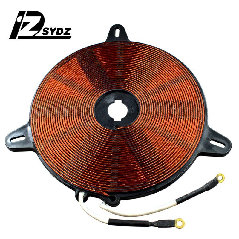 Electromagnetic furnace coil coil copper electromagnetic furnace heating coil heating disk 164mm