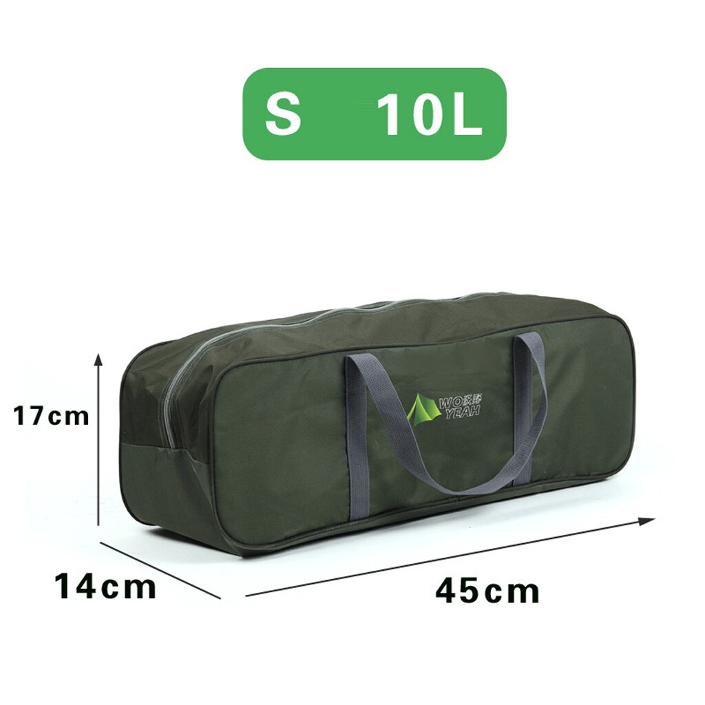 Outdoor Travel Duffel Bag 300D Waterproof Oxford Cloth Storage Bag Camping Equipment Zipper Storage Bag
