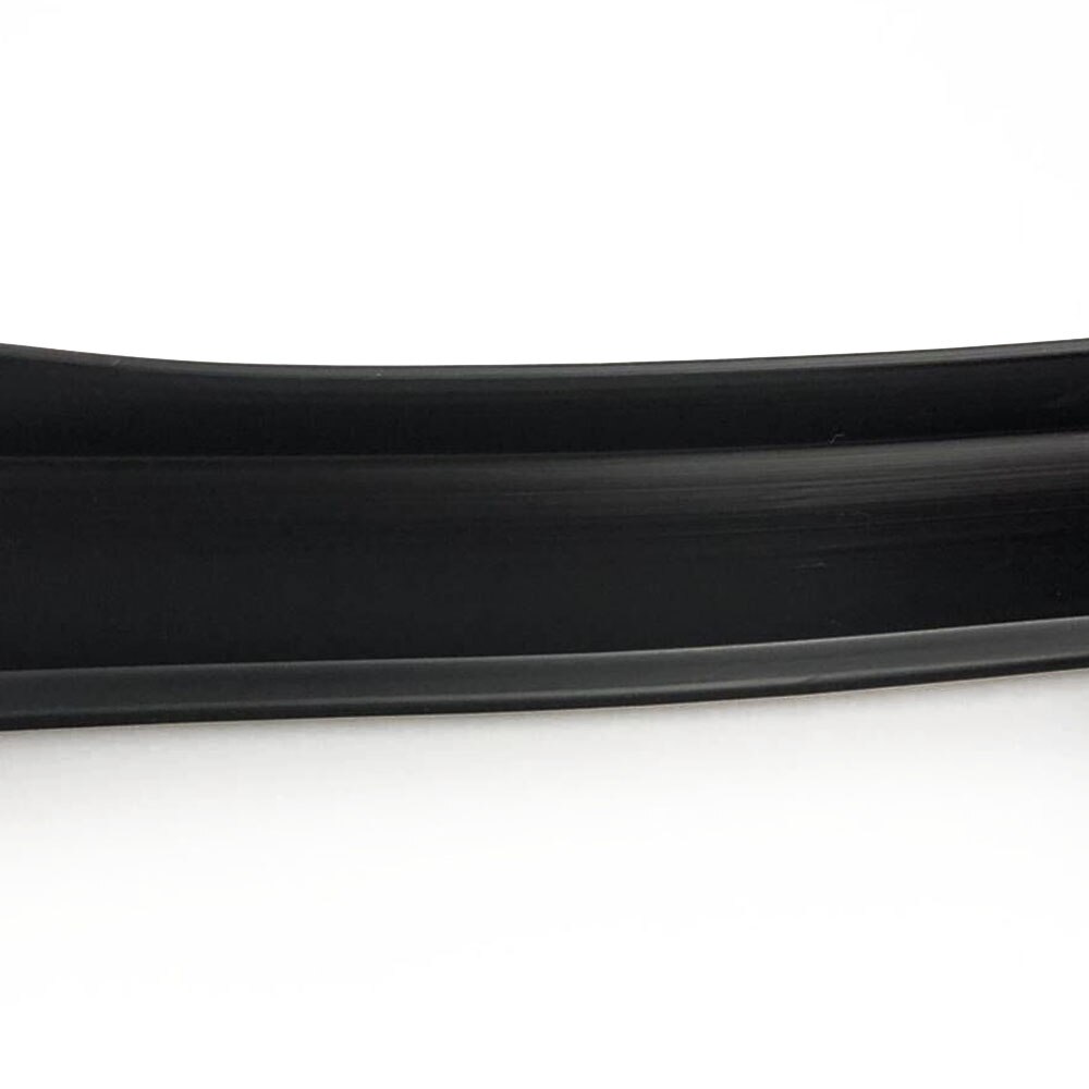 Rubber Soft Black bumper Strip Car 60mm Width 2.5m length Exterior Front Bumper Lip Kit Car bumper Strip with blots and sitcker