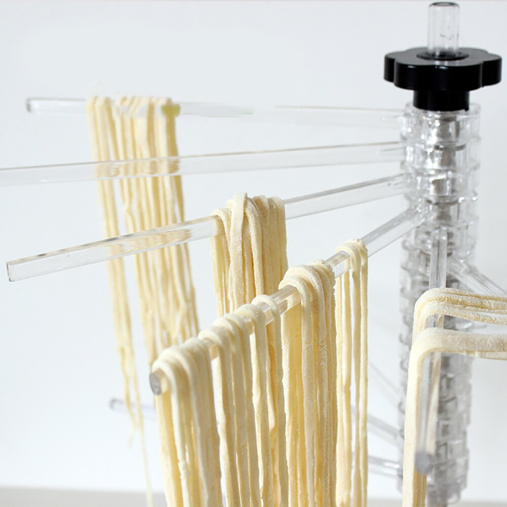 Gereedschap Pasta Droogrek Spaghetti Makkelijk Schoon Non Slip Stand Rotatie Thuis Opknoping Noodle Houder Keuken Opvouwbare Handleiding