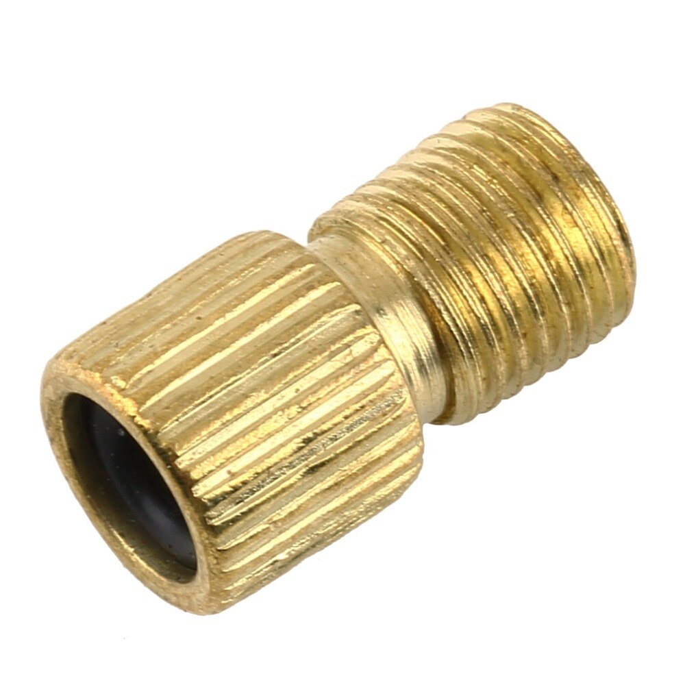 Bike Bicycle Presta to Schrader Valve Adaptor Include Sealing Ring