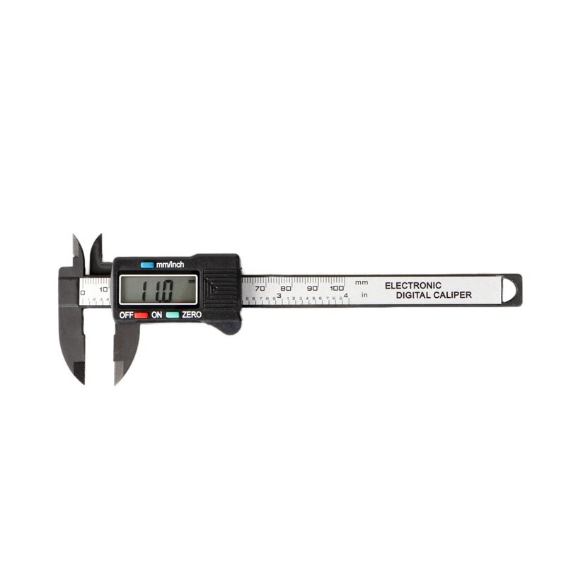 100mm 4 polegada lcd digital eletrônico vernier caliper calibre medida micrômetro novo
