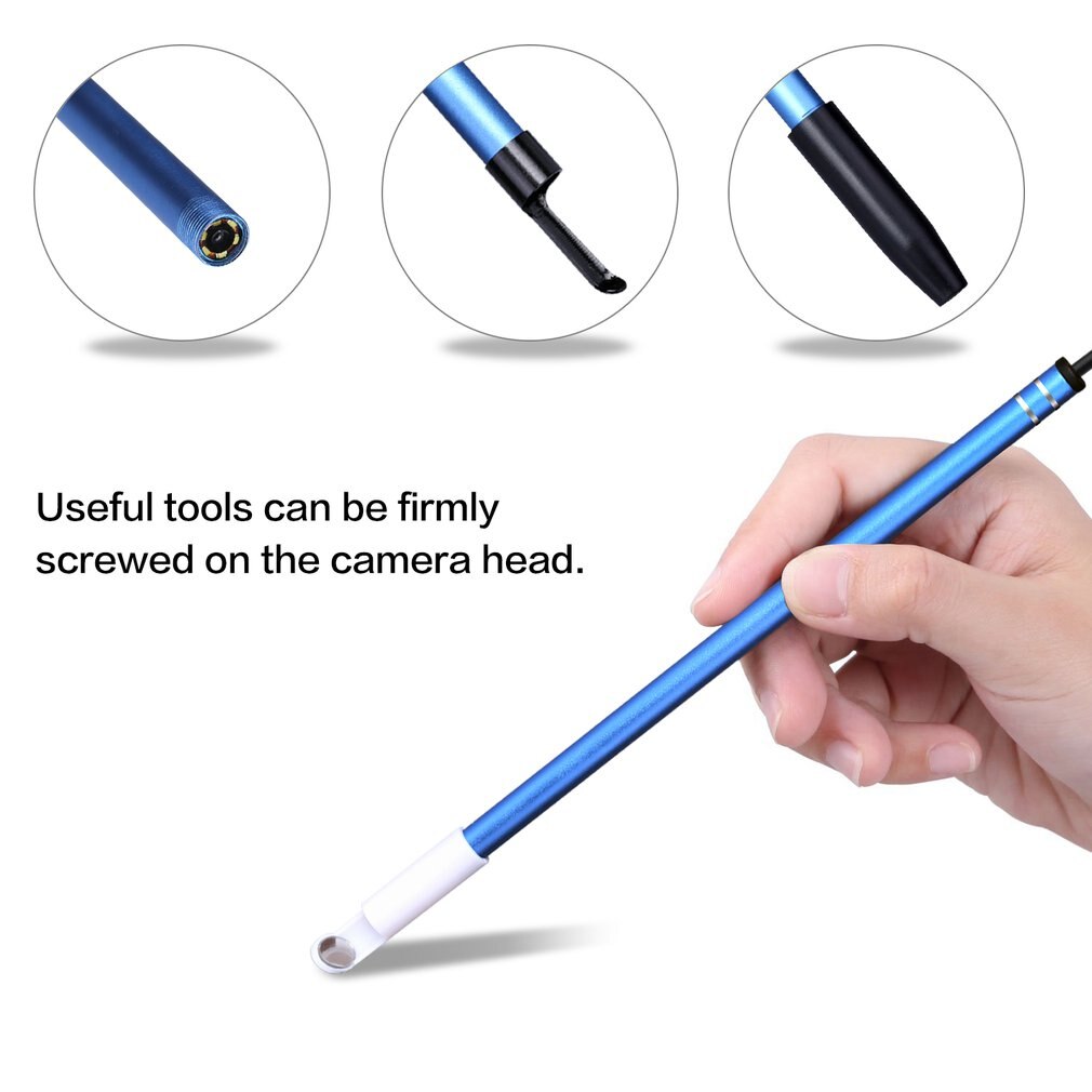 3 in 1 Multifunctional USB Ear Cleaning Endoscope Earpick With Mini Camera HD Earwax Removal Kit