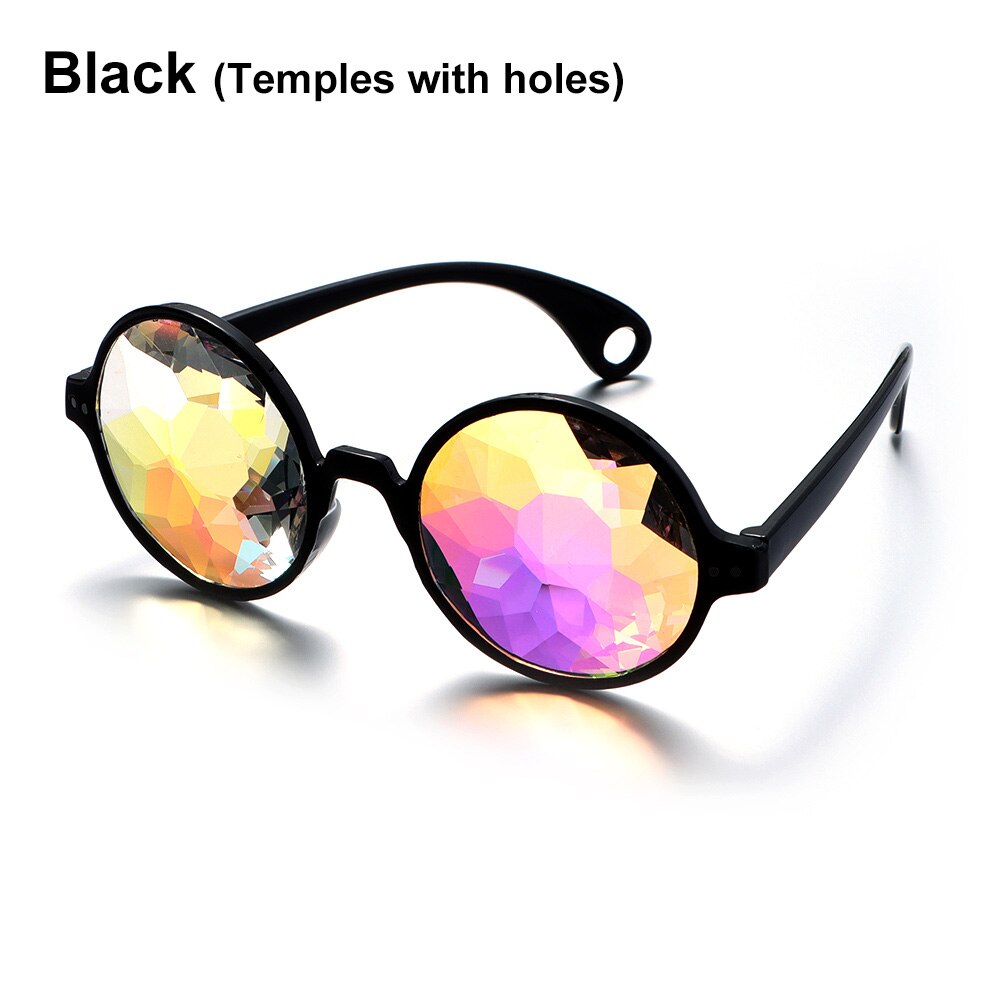 Kaleidoscope Glasses Rainbow Prism Diffraction Crystal Lenses Sunglasses Festivals Eyewear For Party Night Club Accessor: 4
