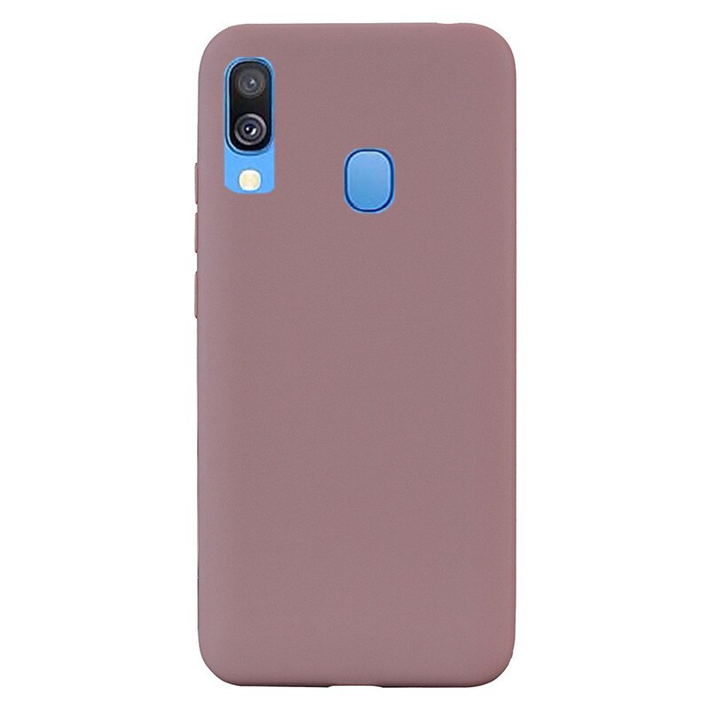 Case For Samsung Galaxy A40 Case SM-A405F 5.9 Soft Silicone Back Cover Phone Case For Samsung A40 A 40 Coque Fundas Bumper shell: 17 Coffee