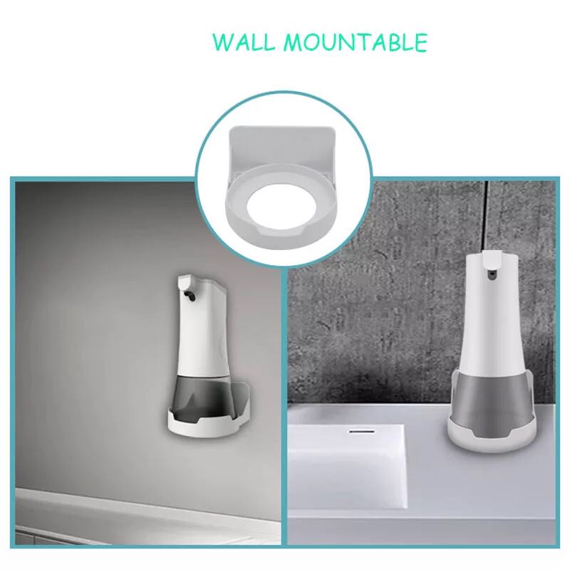 Distributeur automatique de savon mousse sans contact, rechargeable par usb, pour salle de bain, cuisine, bureau, école, entrepôt, montage mural