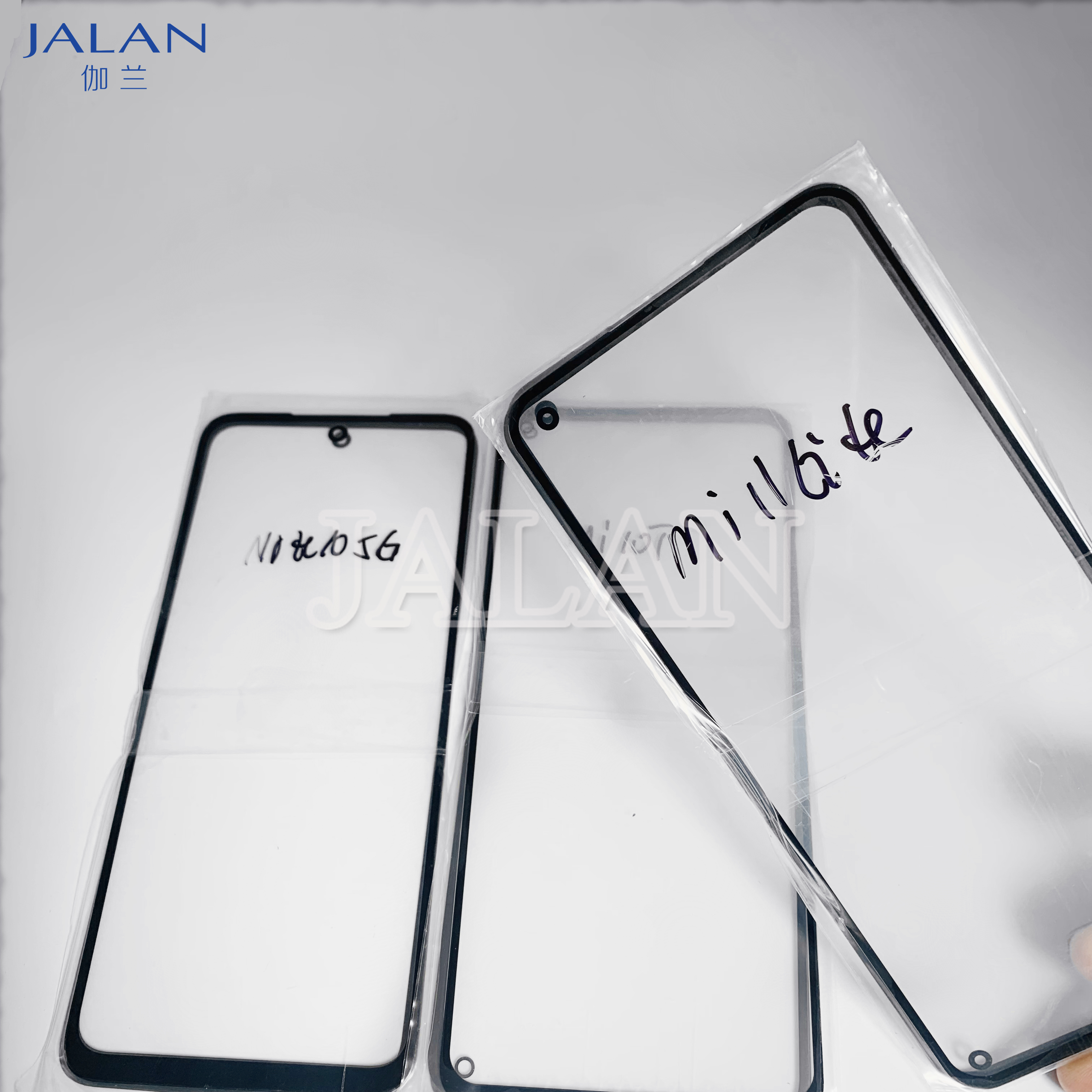 5 Stuks Voor Glas Voor Xiaomi Mi 10 10T Lite 11 Lite Redmi Note 10 Lite 4G 5G Lcd Glas Vervanging Reparatie