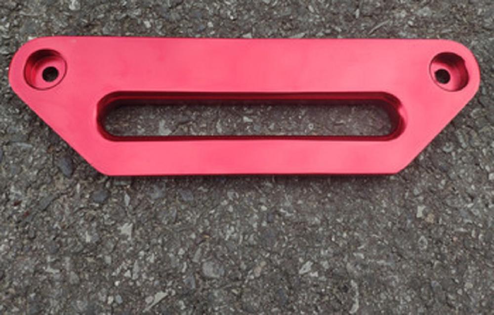 Guía de entrada de aluminio de 208MM-254MM para cabrestante de 12000lbs, sin óxido, cuerda de remolque ATV UTV, cabestrillo de correas para remolque: 9008-0007-14  254MM