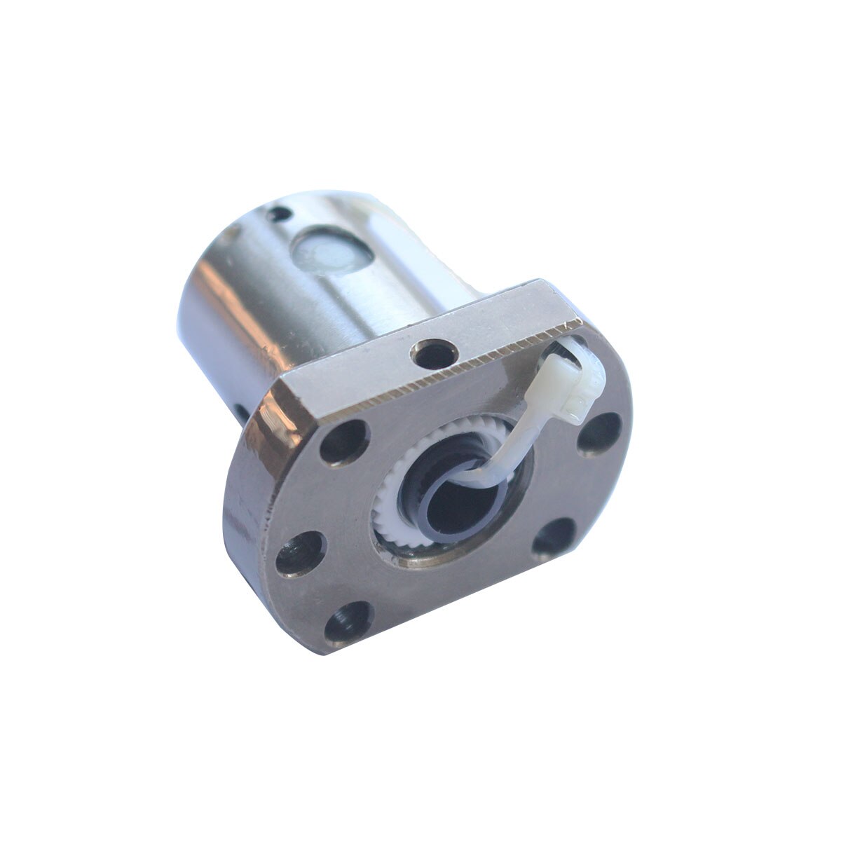 1 sztuk SFU1204-3 śruba z nakrętką kulkową 12mm śruba kulowa RM1204 kołnierz pojedyncza nakrętka kulkowa robić 1204 osłona na nakrętki uchwyt CNC rzeźba obrabiane