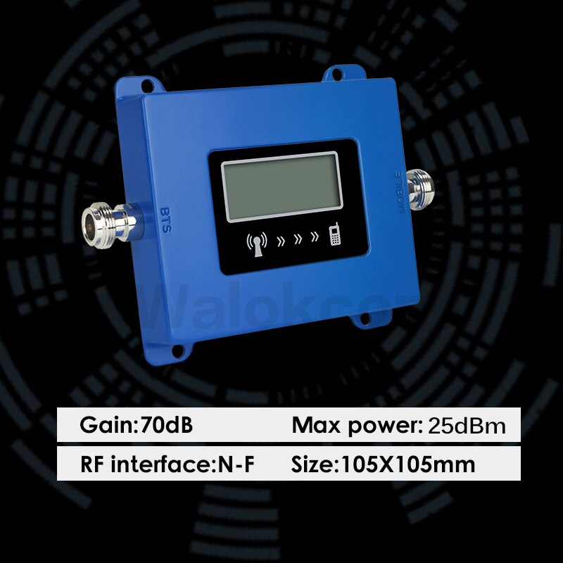Amplificateur de Signal Gsm 3g umts 900, 70db, répéteur pour réseau de téléphonie Mobile, 2g/3g/4g