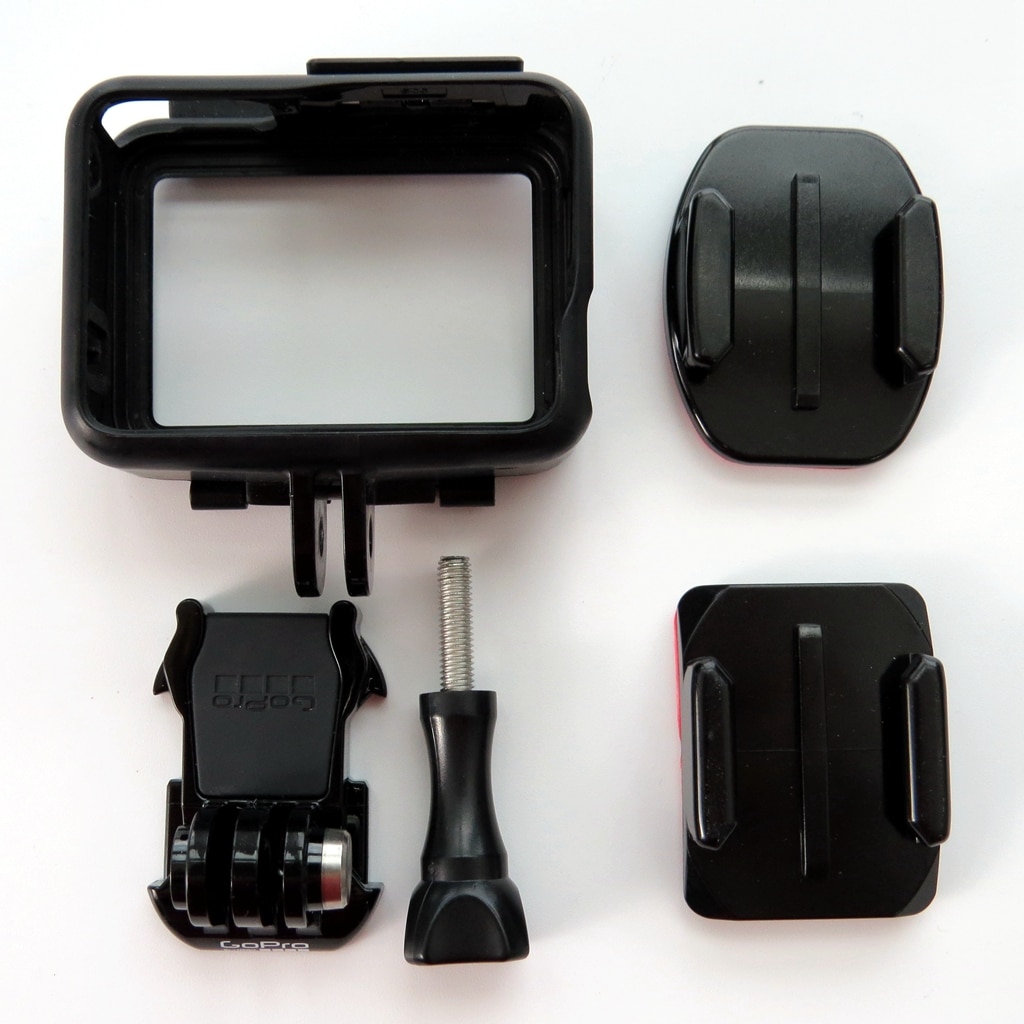 Originele Kupton Frame Voor Gopro Hero 5 6 7 Zwart Grens Beschermende Shell Case Accessoires Met Quick Pull Beweegbare Socket schroef