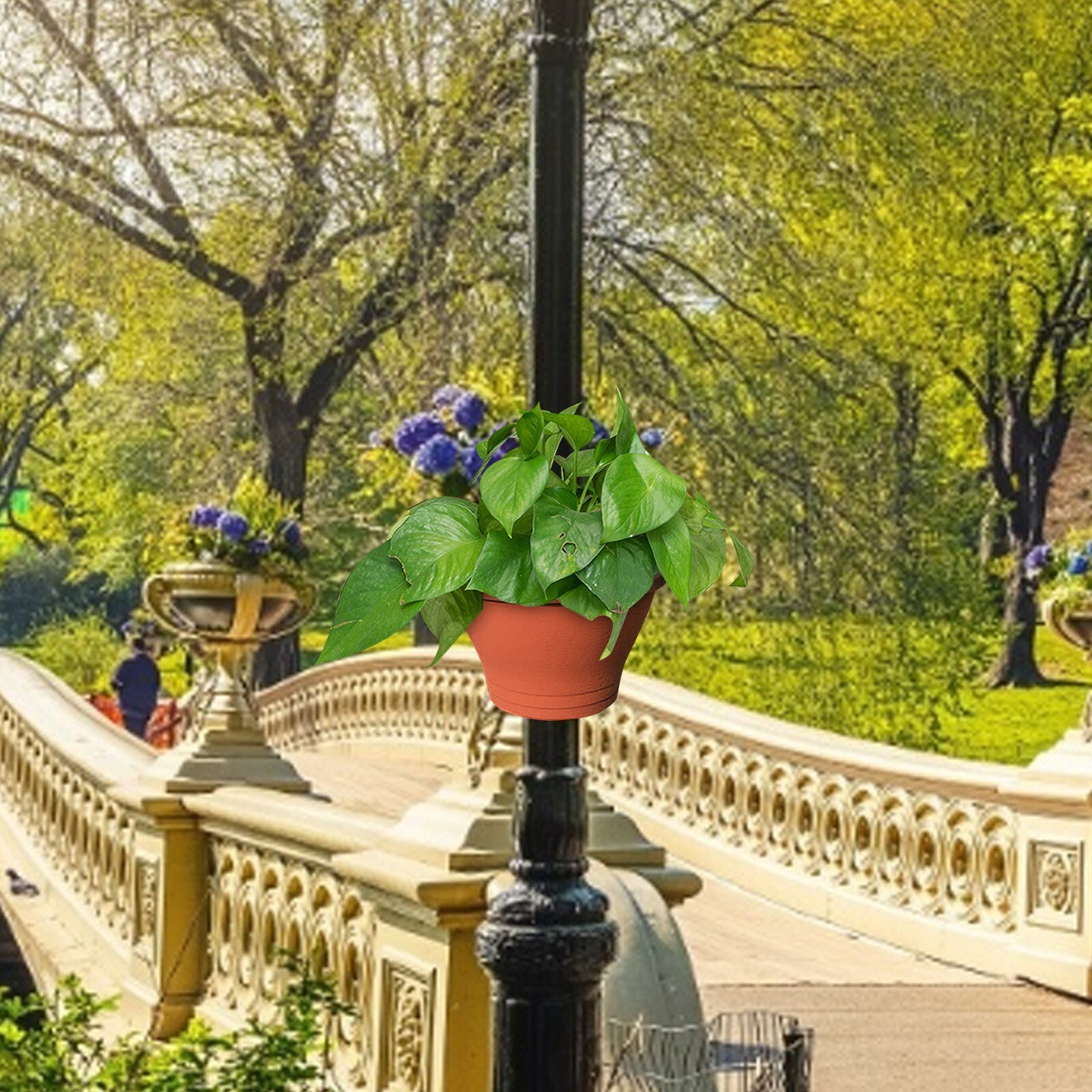 Unique Gutter Downspout Garden Flower Pot Drain Pipe Flower Plant Pots Tubs Drain Pipe Garden Planters Hung On The Balcon #TD