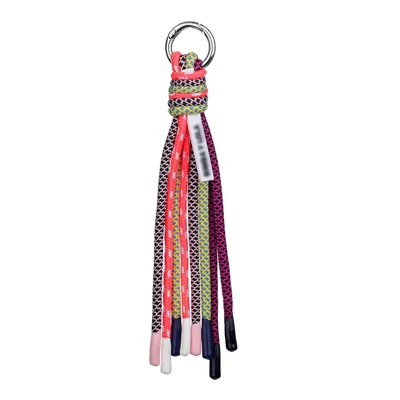 Bag Accessories Tassel Accessories Women's Bags Decorative Anti-theft Key Chain Pendant Tassel Jewelry: WHITE