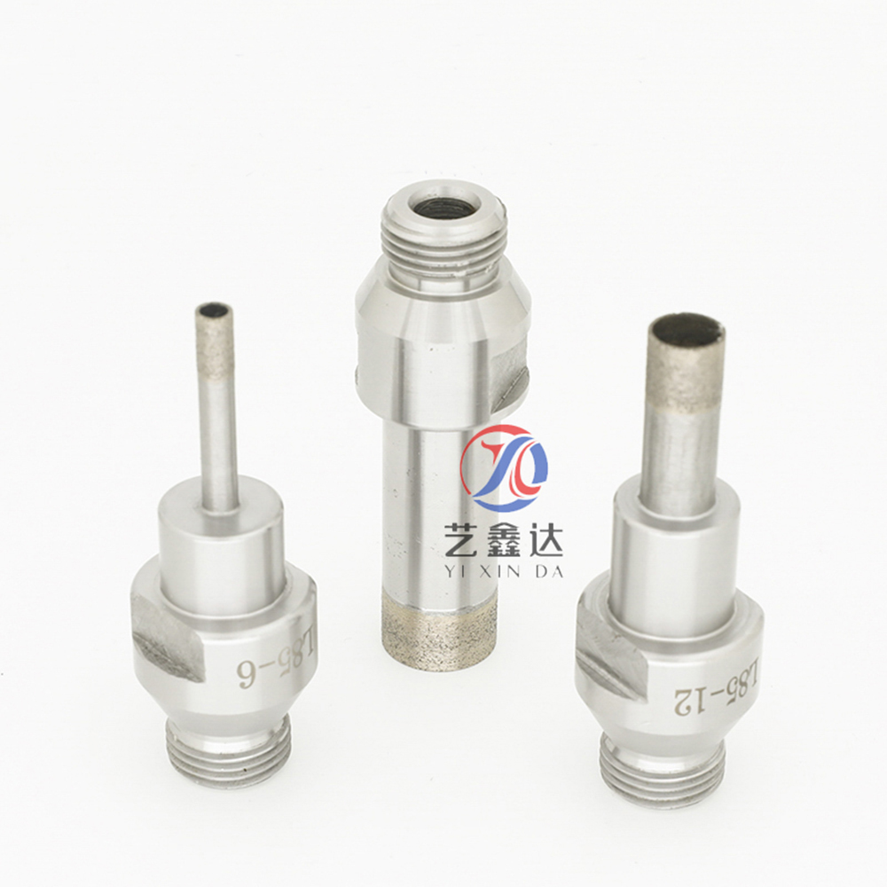 Sintered Diamond Core Drill Bit For Glass Poreclain Tile Belgium Thread Mount 1/2 Glass Drilling Machine