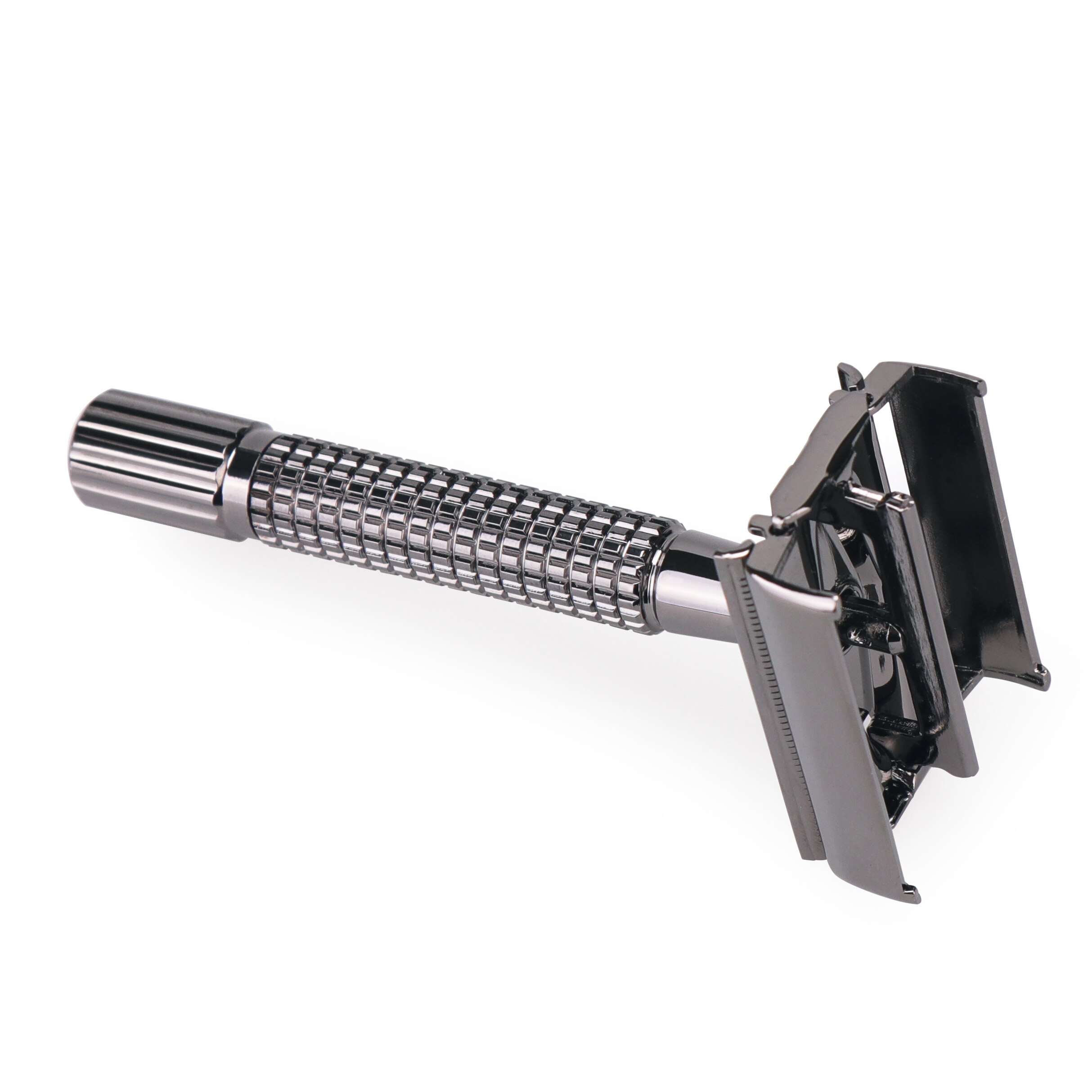WEISHI Short Handle Classic Twist to Open Double Edge Safety Razor
